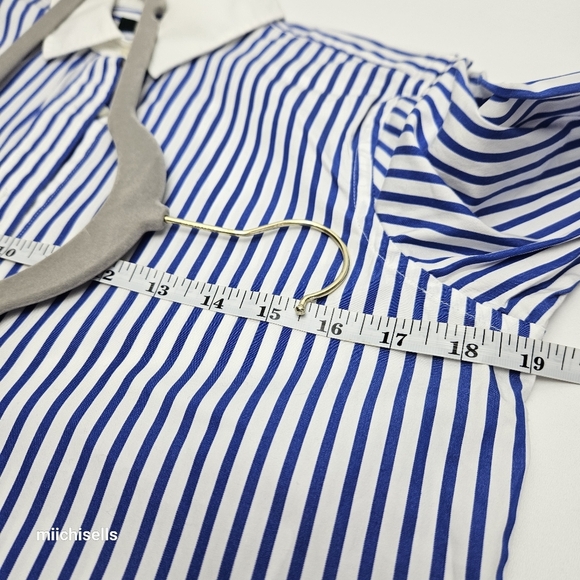 Lauren Ralph Lauren Shirt Pinstripe - Picture 12 of 13